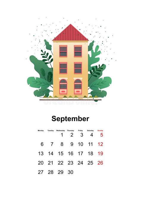 One Page September 2021 Stock Illustrations 358 One Page September