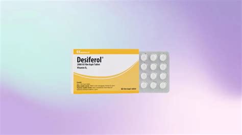 Desiferol Nedir, Ne İçin Kullanılır - Nasıl Kullanılır - Sağlık