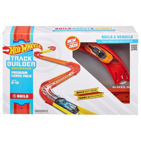 Hot Wheels Track Builder Premium Tor Z Zakr Tami Oficjalne Archiwum Allegro