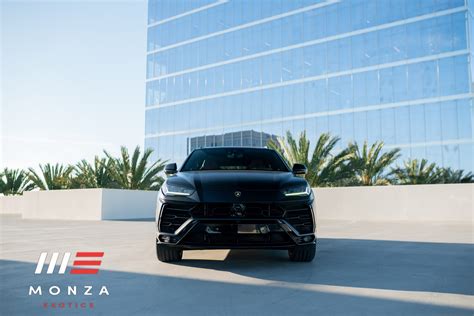 Matte Black Urus – Monza Exotics