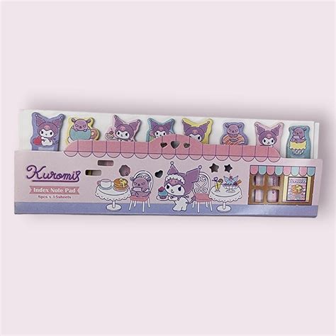kuromi sticky note tab set tailwind treasures