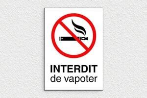 Affiche Interdiction De Fumer Et Vapoter Cr Er En Ligne Otypo