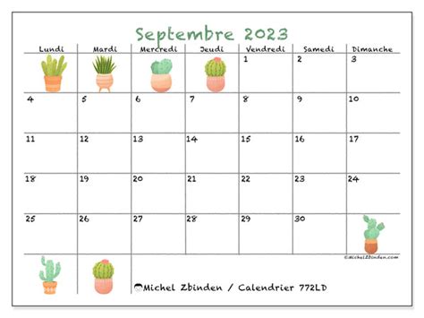 Calendrier Septembre 2023 A Imprimer 772ld Michel Zbinden Be Images