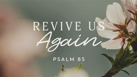 Revive Us Again Hymn With Lyrics YouTube