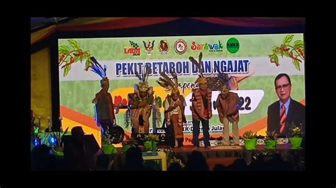 Pesta Lada Julau Pekit Betaboh Dan Ngajat Kumpulan Tapang Bekumbai