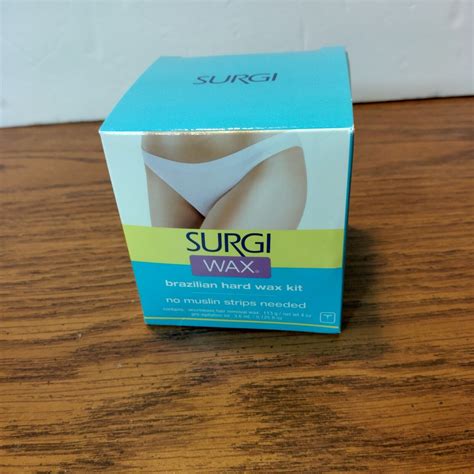 Surgi Wax Brazilian Waxing Kit For Private Parts Oz G Pack Of