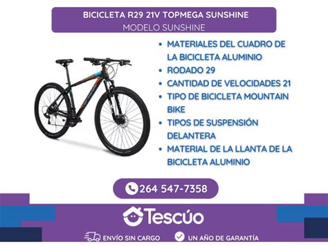 Bicicleta R V Topmega Sunshine L Envio Gratis A O De Garantia