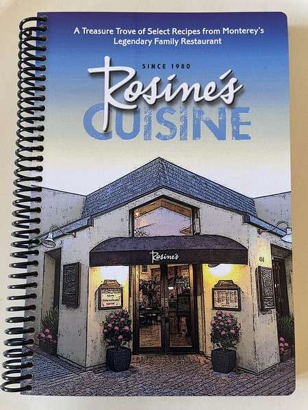 New Redesigned Cookbook from Rosine's Restaurant | Old Monterey