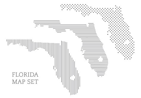 Florida Map 156925 Vector Art at Vecteezy