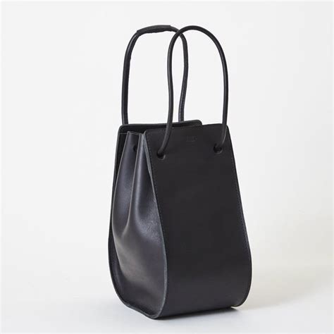 Pin by Cristina on . All black . | Leather bags handmade, Small leather ...
