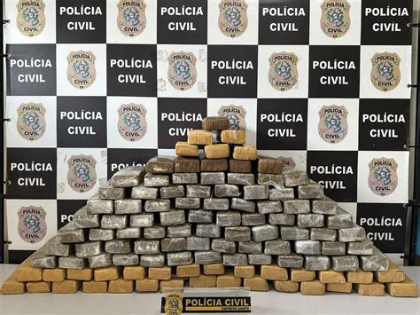 A Gazeta Polícia Apreende 100 Kg De Maconha Em Depósito De Drogas