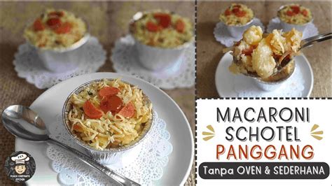 Resep Macaroni Schotel Panggang Tanpa Oven Rumahan Mudah Dan Murah