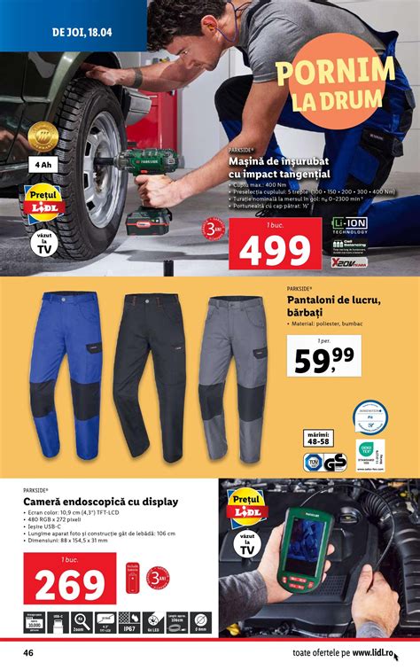 Oferte Lidl Parkside De Joi Aprilie Catalog Az