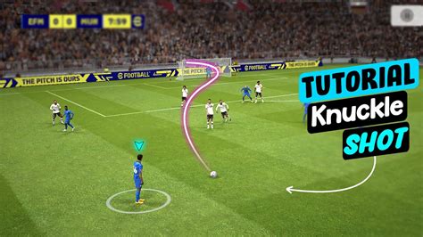 Tutorial KNUCKLE SHOT Free Kick In Efootball 2023 Mobile YouTube