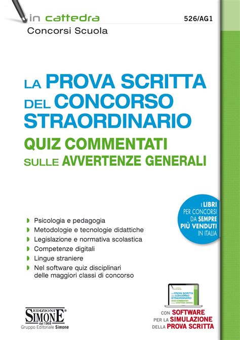 La Prova Scritta Del Concorso Straordinario Quiz Commentati Sulle