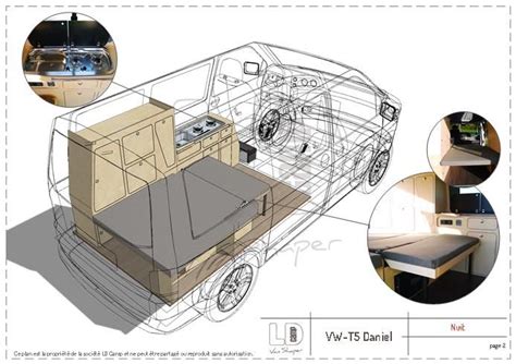 PLANS VW T5 L1H1 Daniel LD Camp