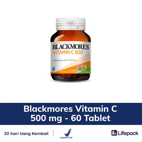 Jual Blackmores Vitamin C Mg Tablet Lifepack Shopee Indonesia