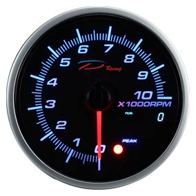 Depo Racing Us Mm Tachometer Gauge Peak Warning Series