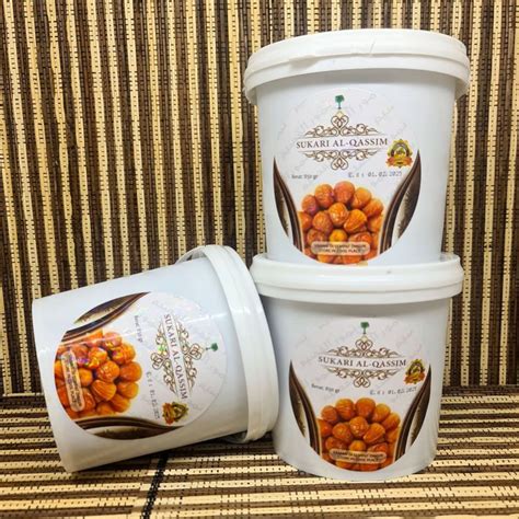 Kurma Sukari Ember Al Qasiim 750gr Lazada Indonesia