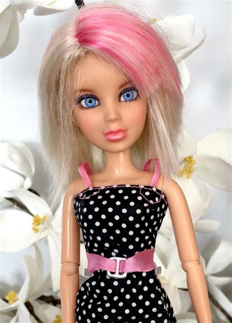 Liv Sophie Fashion Doll Spinmaster Blue Eyes Jointed Blonde Nude Lips For Ooak