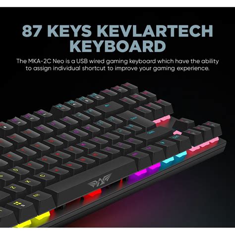 Jual Keyboard Gaming Mechanical Armaggeddon Mka C Neo Psychraven Tkl