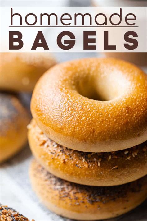 New York Bagel Recipe: Crusty, chewy, & so good! -Baking a Moment