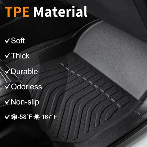 Binmotor All Weather Floor Mats Cargo Liner Set For Mazda CX 5 2023