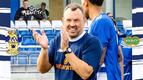 Danny Scopes Post Match Interview Aveley Taunton Town Youtube