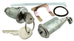 Trunk And Glovebox Lock Set 1955 1958 Chieftain 1960 1968 Impala Bel