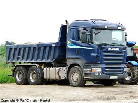 Scania R 380 Kipper Fotografiert Am 02062010 Im Land Brandenburg