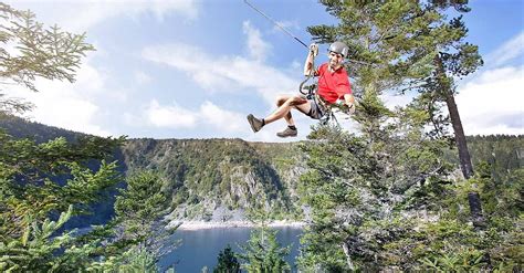 BERGFEX Sehenswürdigkeiten Lac Blanc Parc Aventures Accrobranche