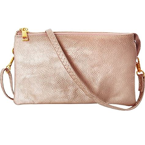 Vegan Crossbody Bag With Wide Strap Semashow