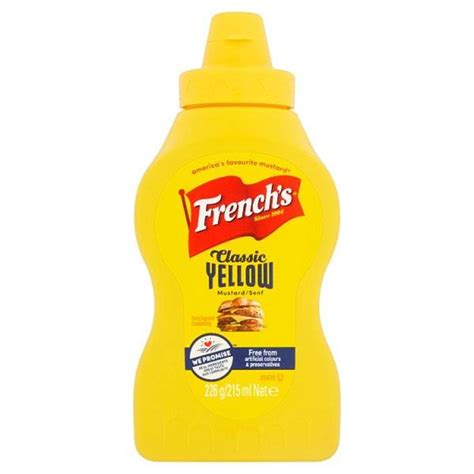 Frenchs Classic Yellow Mustard British Sauces And Condiments Kellys