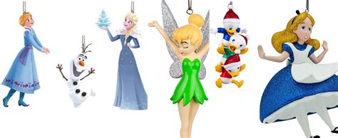 Disney Christmas Decorations Ornaments Baubles Tinker Bell Fairy