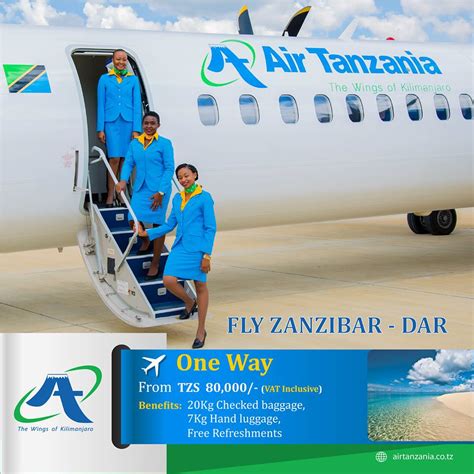 Fly With Tanzania National Carrier Air Tanzania Ukarimu Blog The