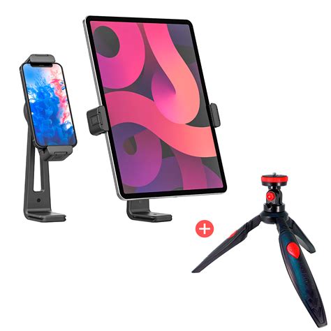 Ripley ADAPTADOR DE TABLET CELULAR A TRÍPODE ULANZI ST 20 TRÍPODE 21CM