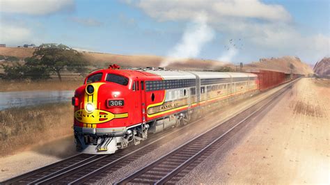 Train Sim World Compatible Santa Fe F