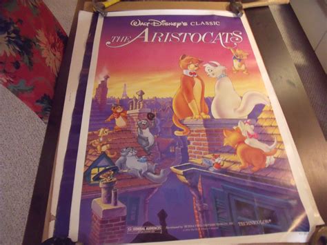 Original THE ARISTOCATS Movie Poster 1970 | #4616323289