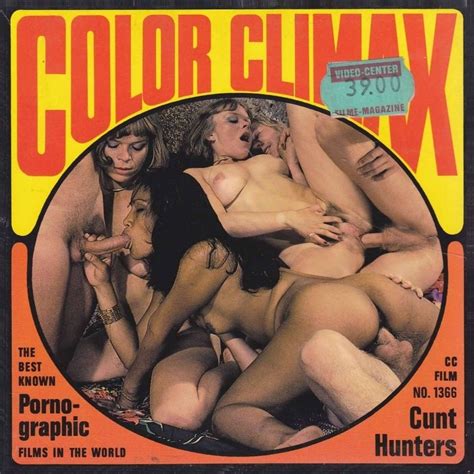 Vintage Color Climax Porn Magazines