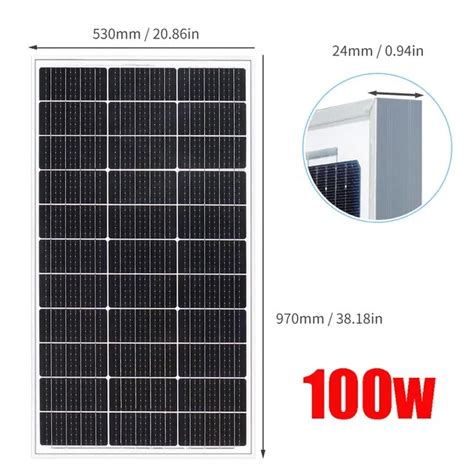 Kw Kw W W Glas Solar Panel Starre Photovoltaik Panel System