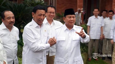 Breaking News Prabowo Subianto Terima Kunjungan Wiranto Di Hambalang