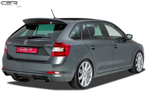 Heckansatz für Skoda Rapid Spaceback