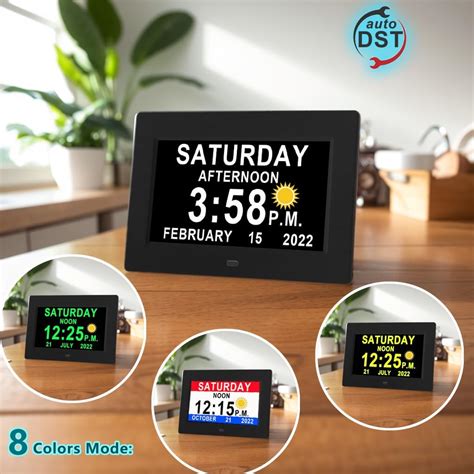 V Fa New Digital Clock With Day Date India Ubuy