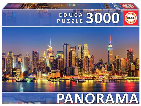 Puzzle 3000 El Nowy Jork USA Panorama Sklep GryPlanszowe Pl