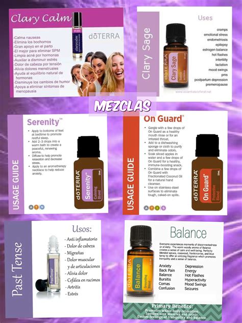 Mezclas Doterra Aceites Esenciales Doterra Hacer Aceites Esenciales