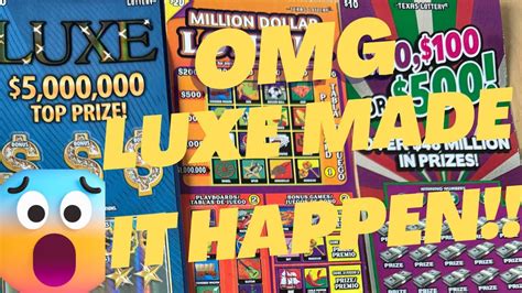 Luxe First Ticket Out The Pack🎟️ Big Winner 🍀🍀🍀 Mix Texas Lottery Tickets 💵💵 Profit Session 💰