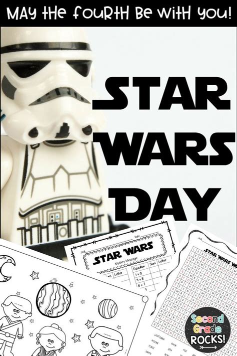 Star Wars Day activities for the classroom. | Star wars crafts, Star ...