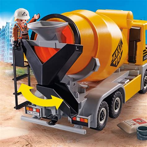 PLAYMOBIL City Action Baustelle Baukran Bagger Kran LKW Abriss Fahrzeug