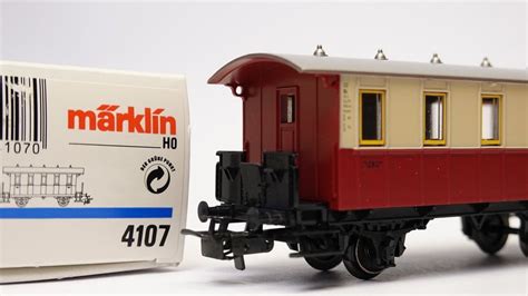 E M Rklin Personenwagen Privatbahn Rotcreme Kaufen Auf Ricardo