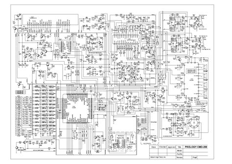 Prology cmd 300 схема подключения